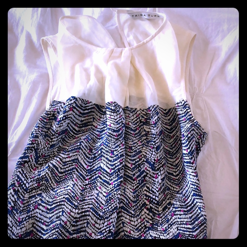 Silk Trina Turk top